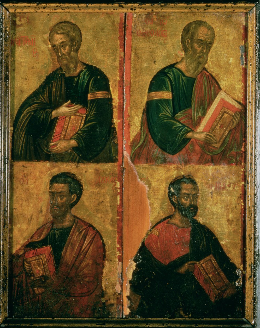 Čtyři evangelisté od Greek School