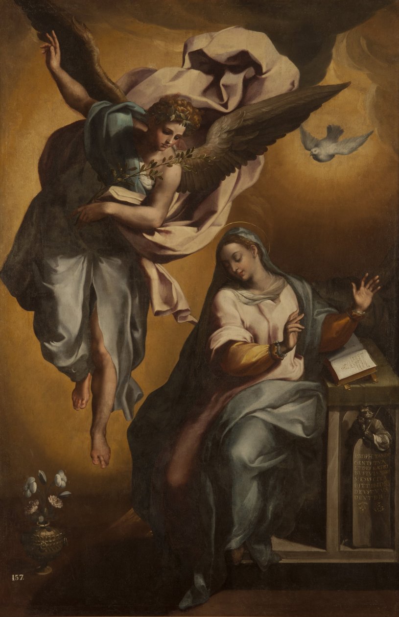 Zvěstování Marie od Gregorio Martínez