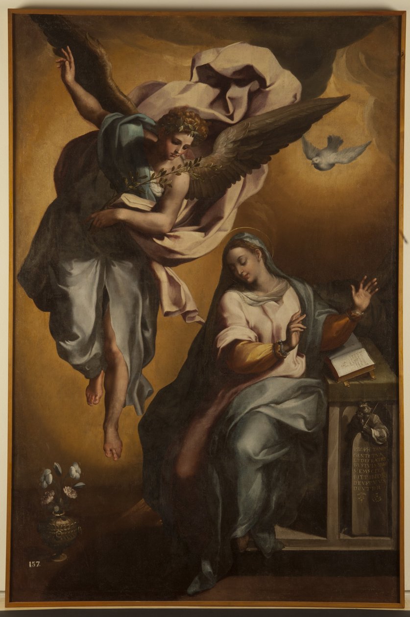 Zvěstování Marie od Gregorio Martínez