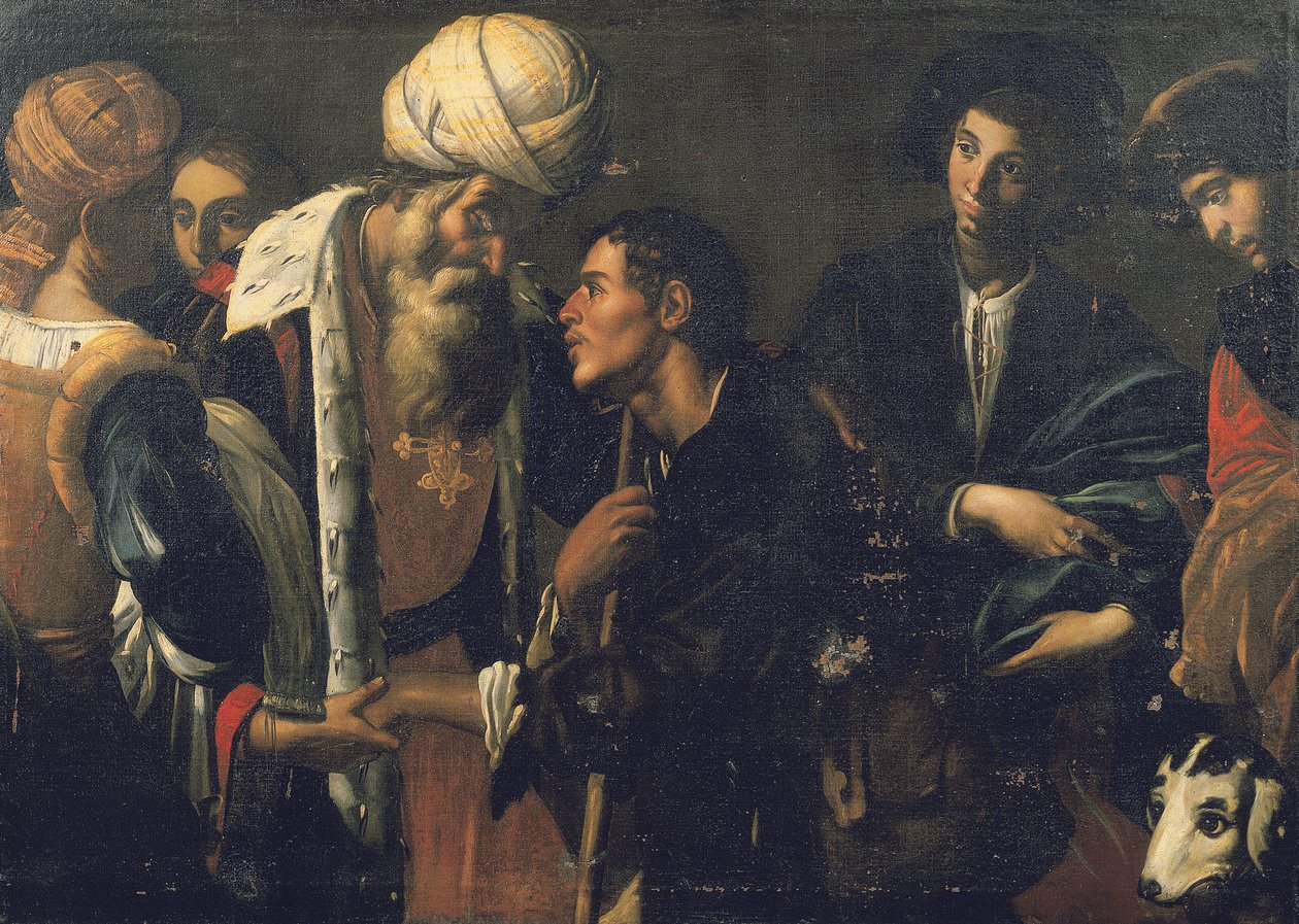 Návrat marnotratného syna od Gregorio Preti