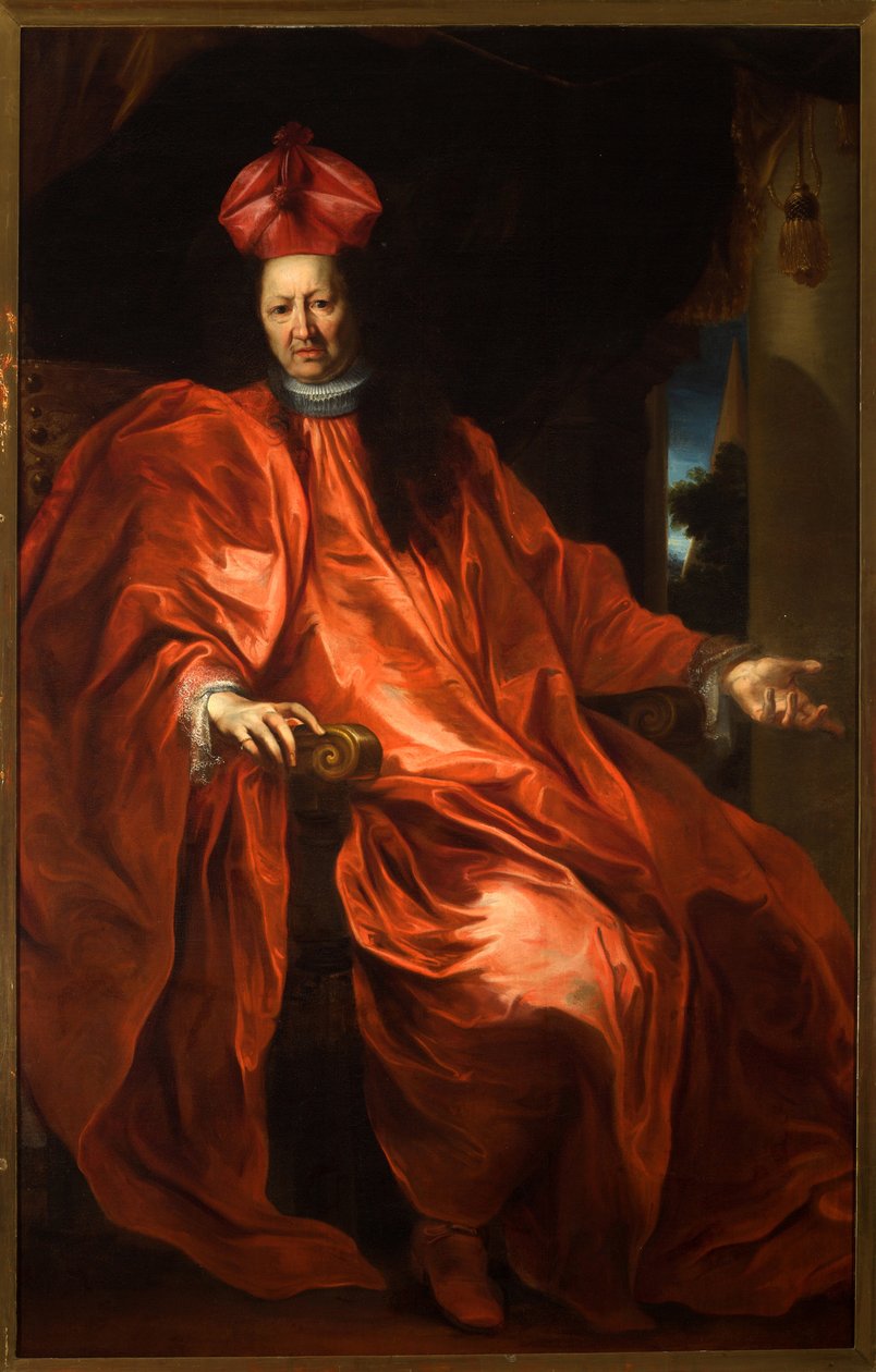 Dóže Francesco Maria Sauli (1620-1699, dóže v letech 1697 až 1699), kolem roku 1698 (olej na plátně) od Gregorio De Ferrari