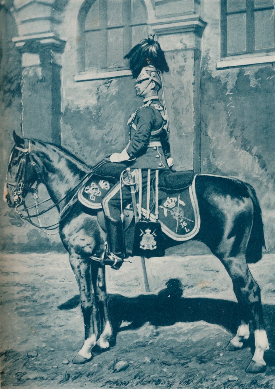 Poručík, 16th Lancers, c1880 od Gregory and Co