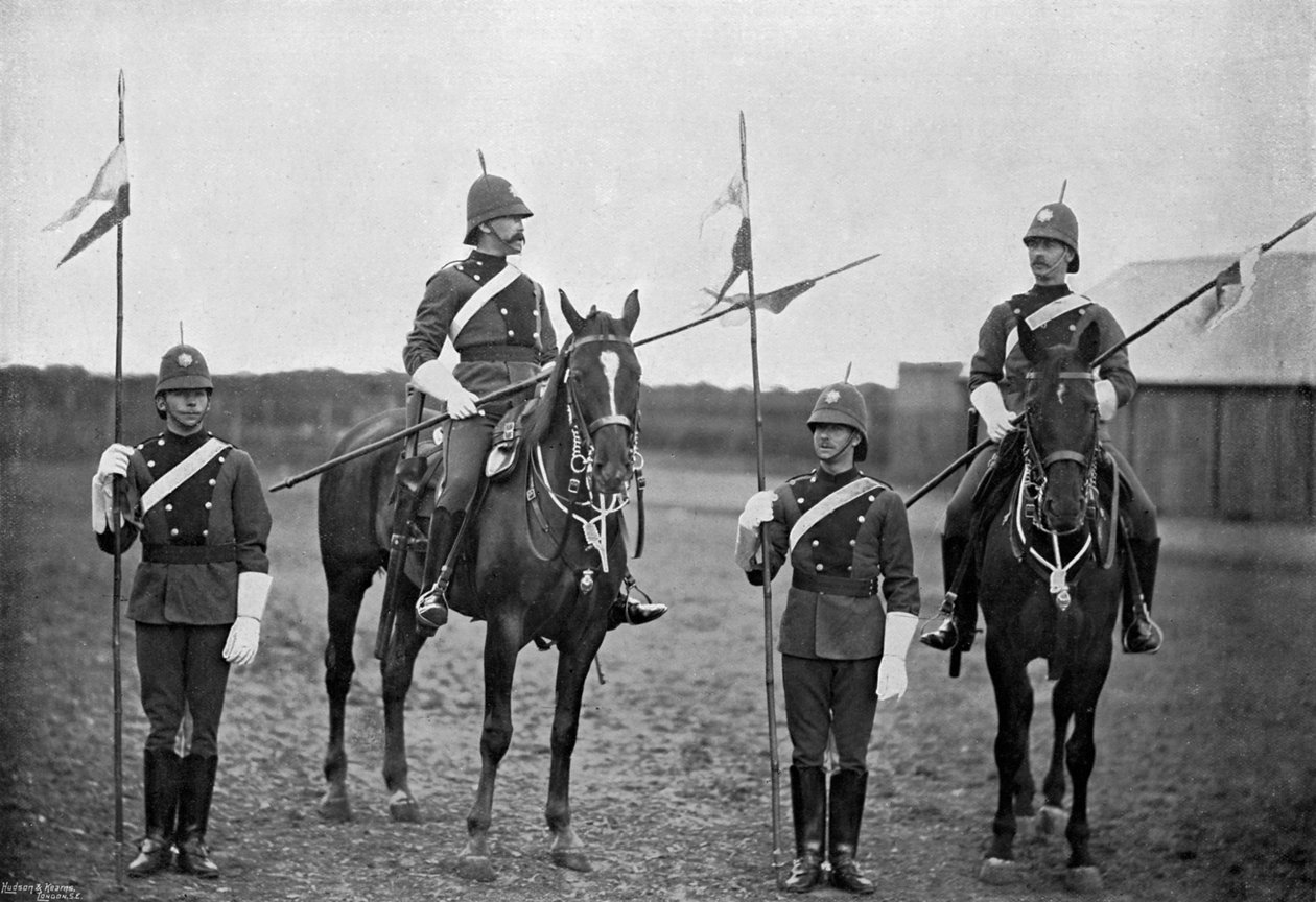 Vojáci jižní australské kavalérie, 1896 od Gregory and Co