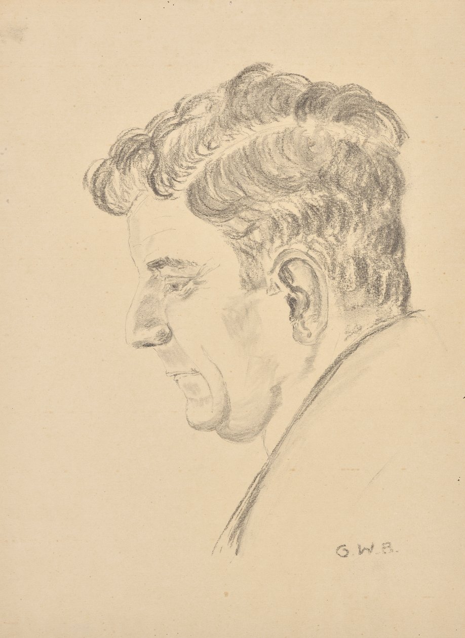portrét dr Josef Wagner od Grete Wagner Barwig