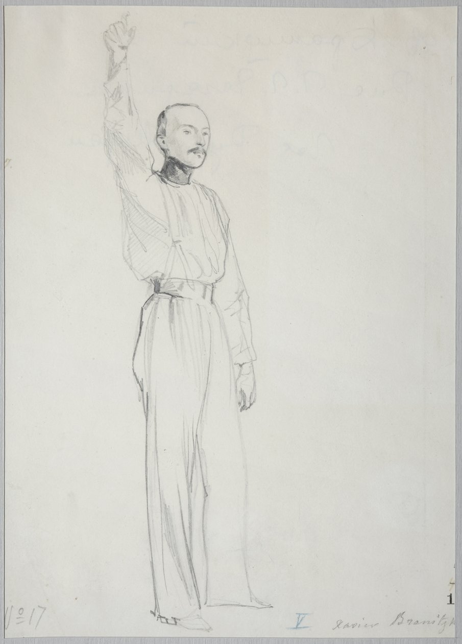 Portrét hraběte Ksawery Korczak-Branicki 1814-1879, asi 1840 od Grigori Grigorevich Gagarin