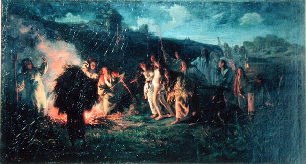 Obřad před svatbou, 1876 od Grigori Grigorievich Mjasoedov