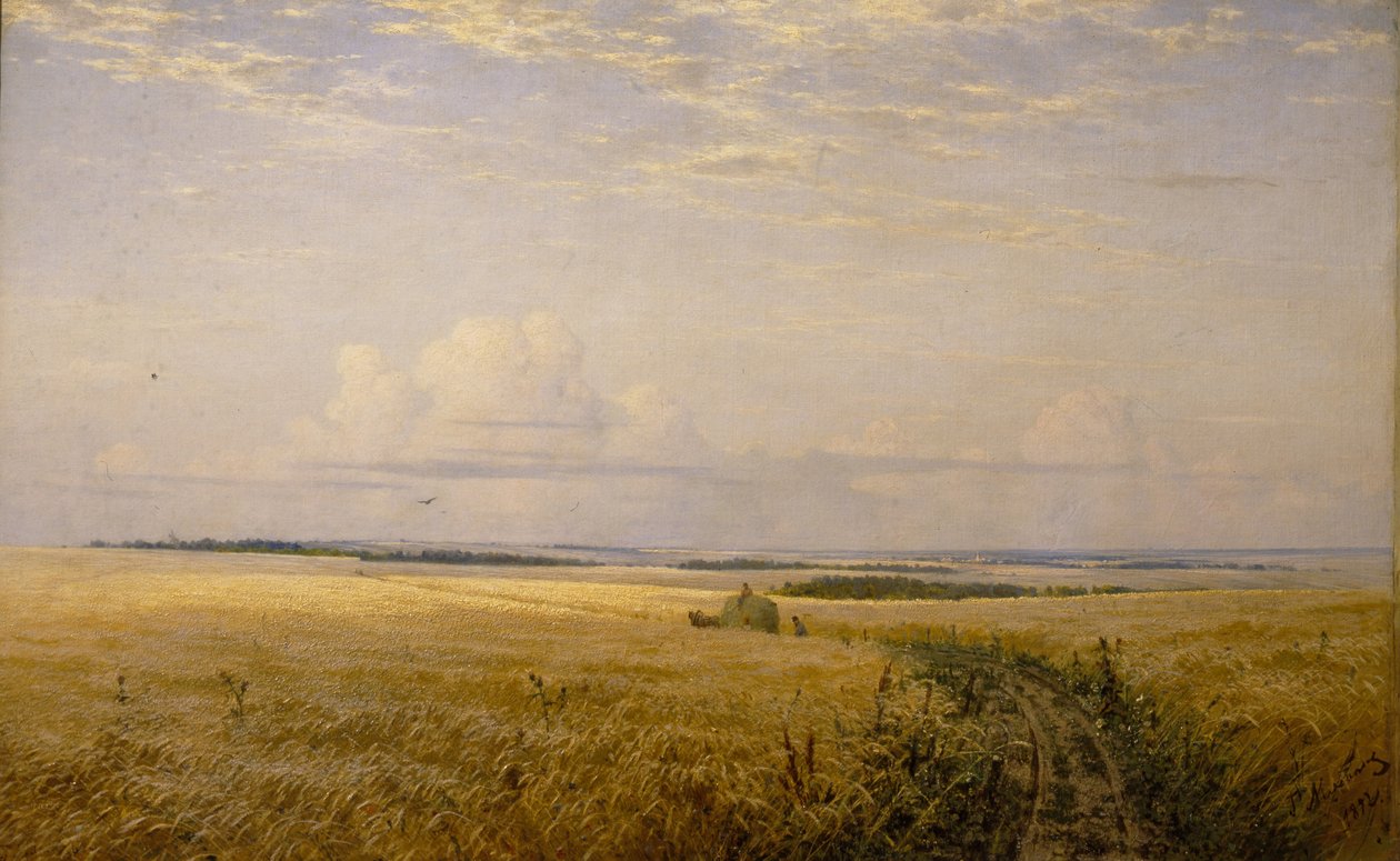 Změkčující pole, 1892 od Grigori Grigoryevich Myasoedov