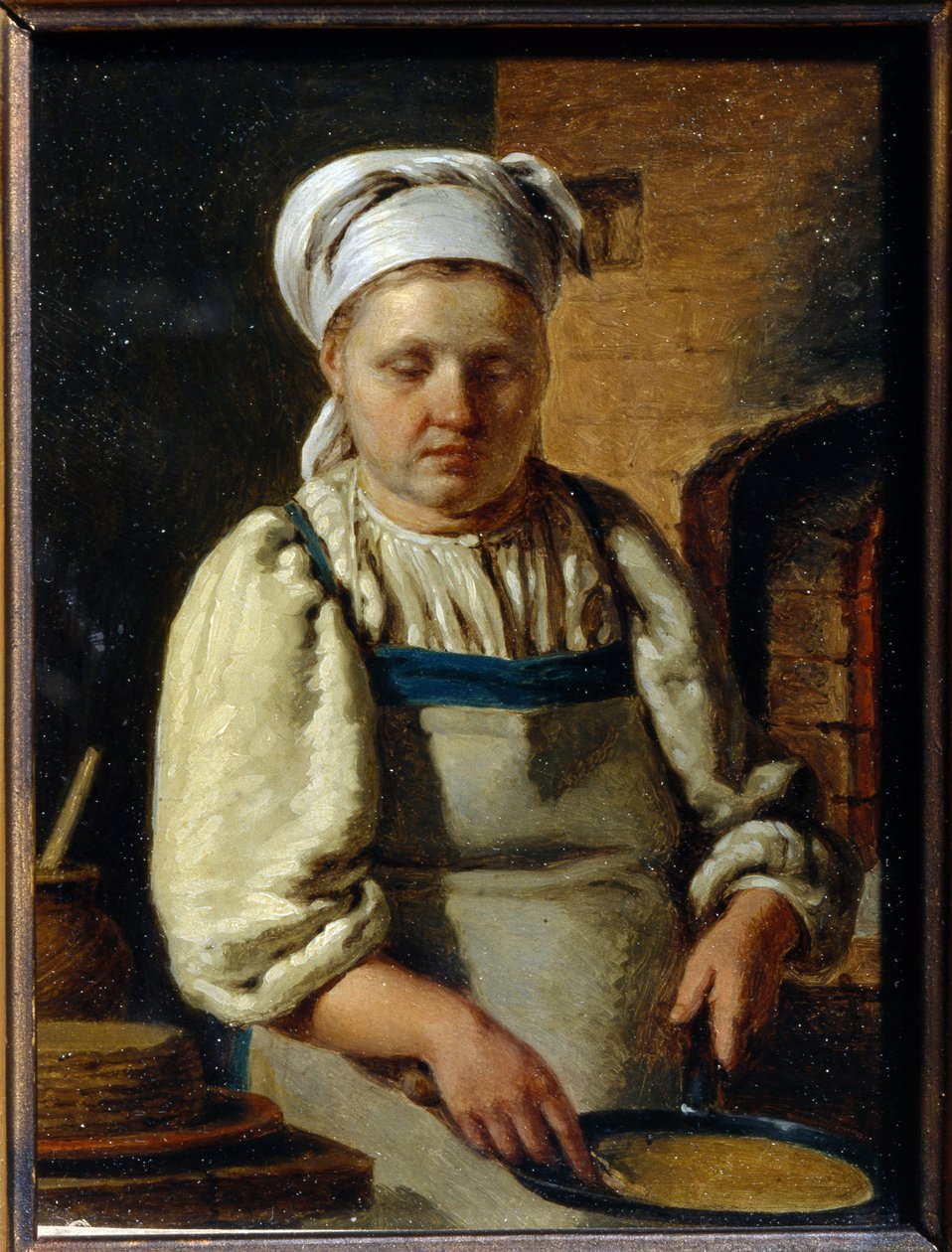 Cook - Peinture Grigori Karpovič Michajlov (1814-1867) - 1835 - Olej na plátně - 21x15,8 - Státní skanzen historie a architektury Novgorodský Kreml, Novgorod od Grigori Karpovich Mikhaylov