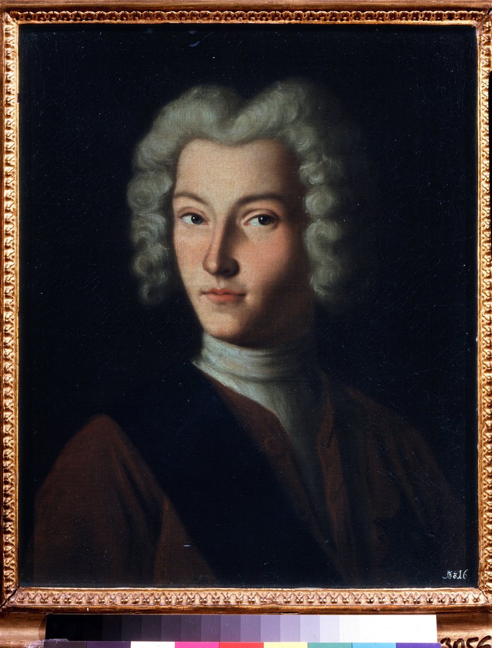 Portrét ruského cara Petra II. (1715-1730) (Portrét ruského cara Petra II.). Obraz Grigorije Dmitrieviče Molčanova (kolem 1730-po 1786), olej na plátně, ruské umění 18. století. Státní Treťjakovská galerie, Moskva. od Grigory Dmitriev Molchanov