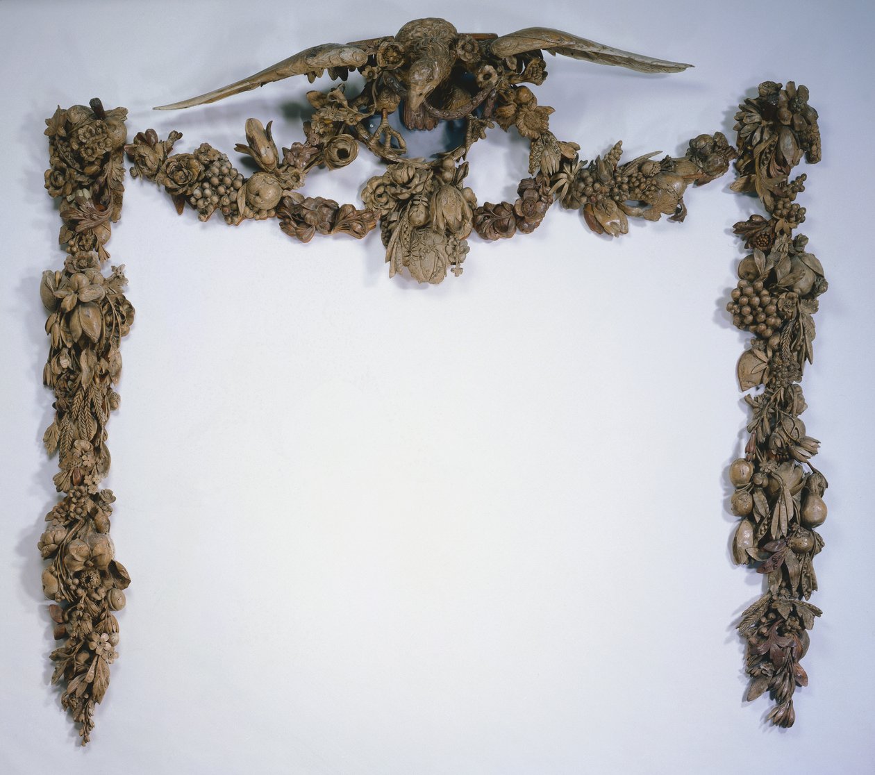Overmantel Decoration, c. 1675-1677. od Grinling Gibbons