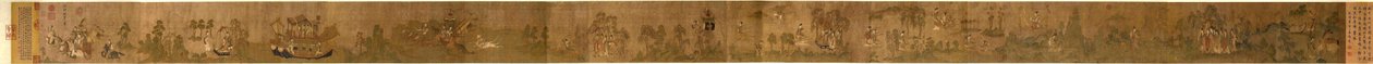 Hodnota GU Kai, nympho řeka Fateh luo, GU Gong (palácové muzeum), Peking od Gu Kaizhi