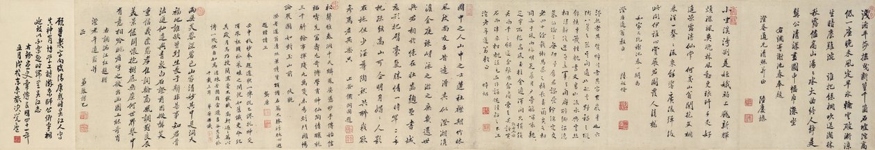 Jarní setkání, 1677 od Gu Zuntao