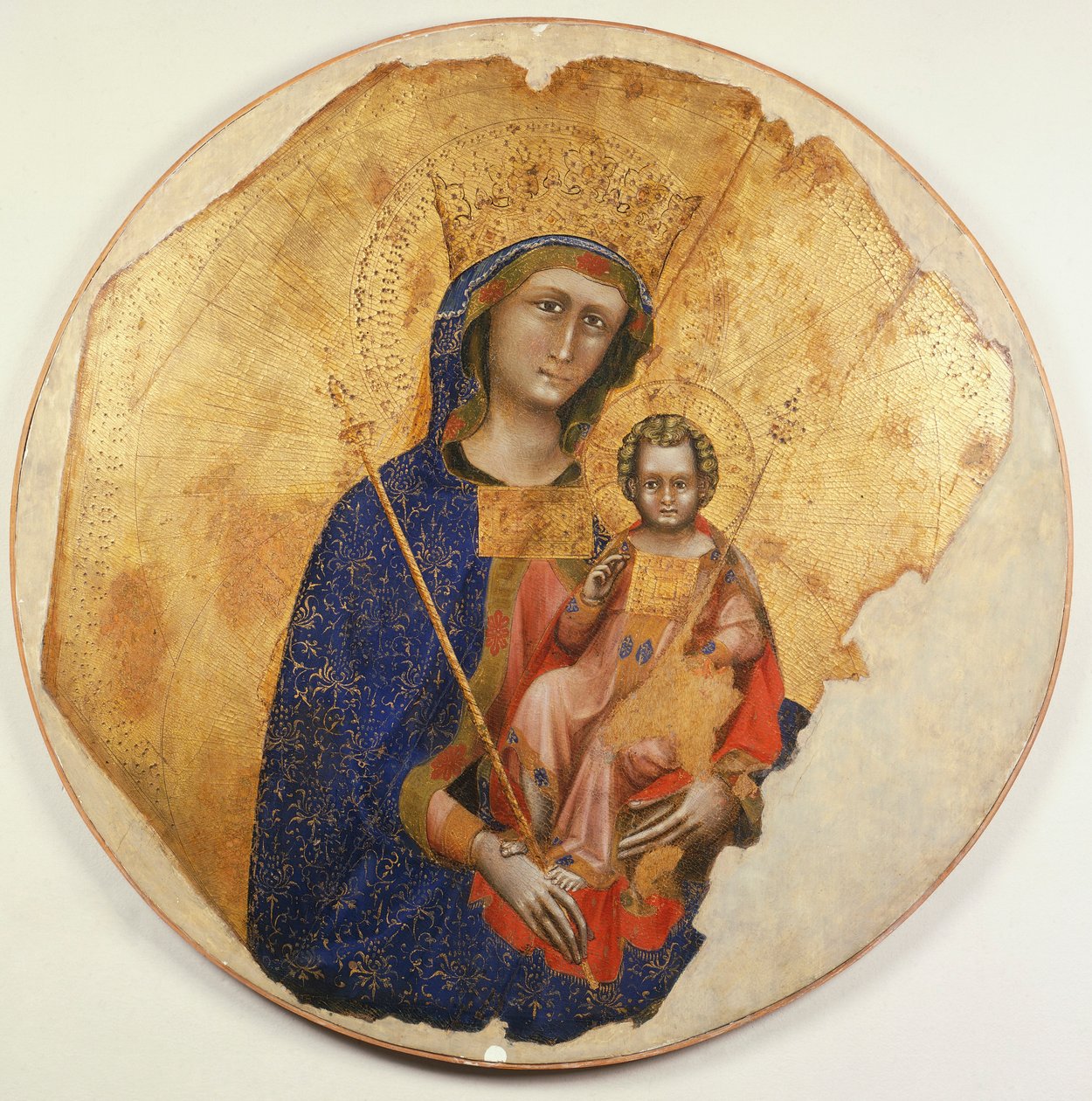 Madonna s dítětem, od Ridolfa Guarienta nebo Guarienta di Arpo (aktivní od 1338 do 1370) od Guariento di Arpo