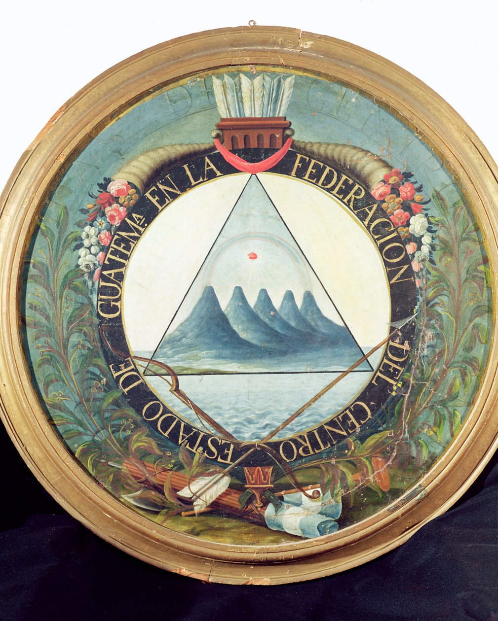 Odznak guatemalské federace, 15. září 1821 od Guatemalan School