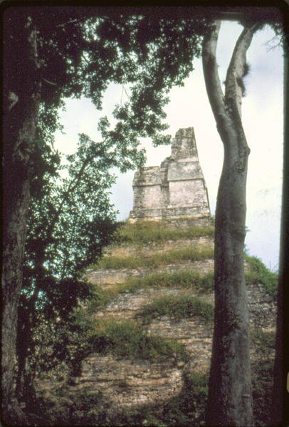 Chrám nápisů, c. 700 AD od Guatemalan School