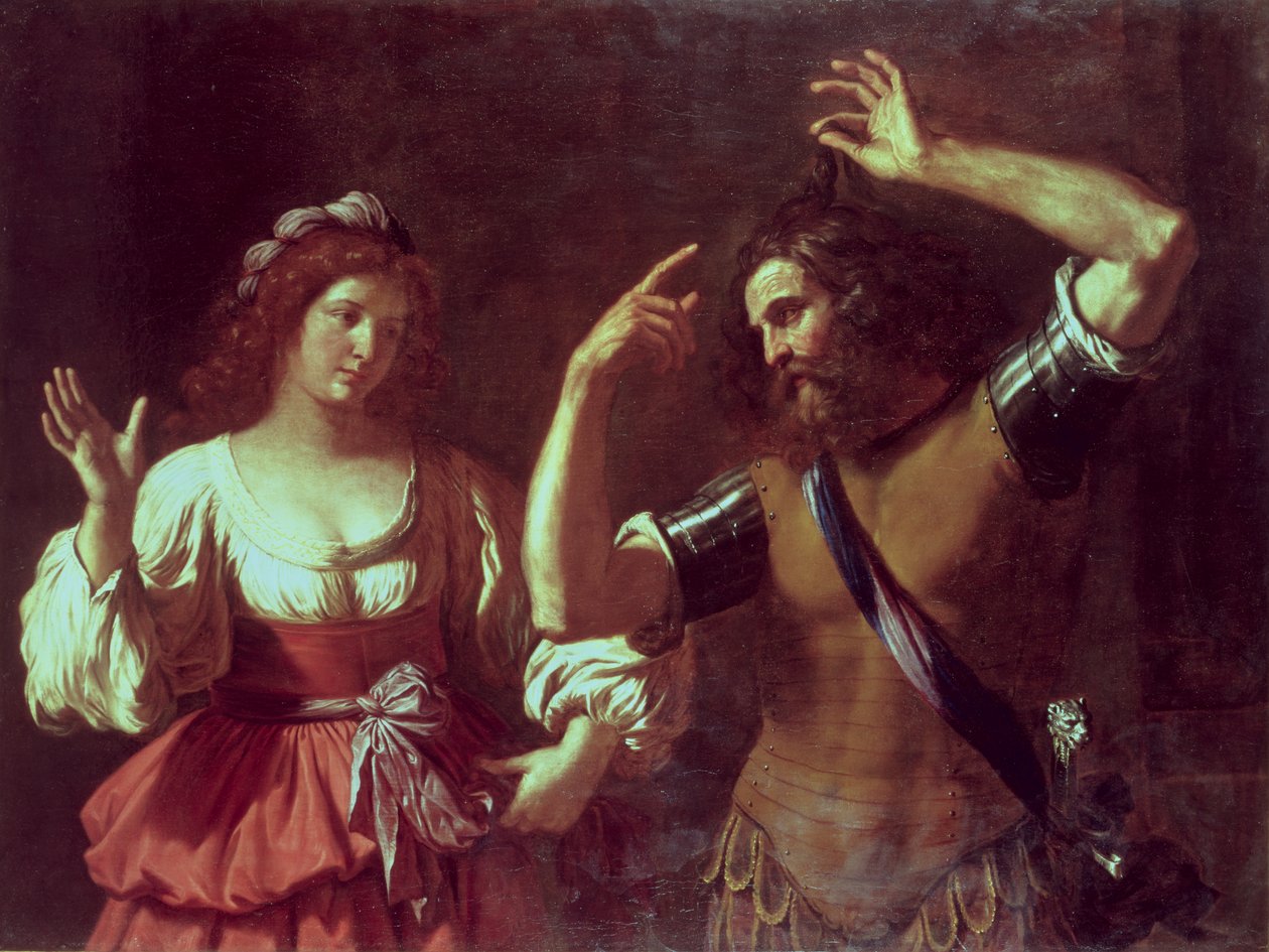 Samson a Dalila od Giovanni Francesco Barbieri