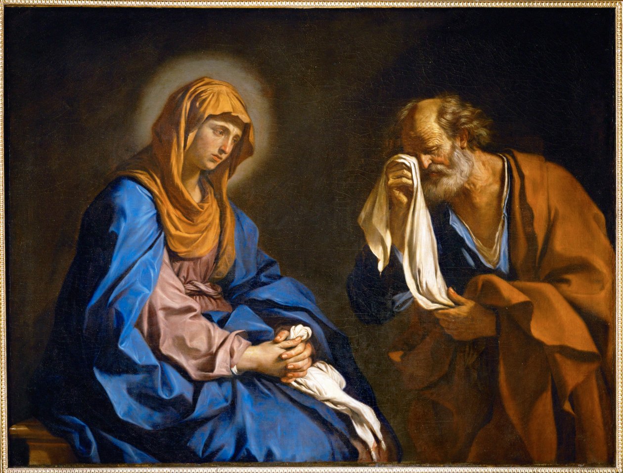Les larmes de St. Pierre - slzy svatého Petra ... od Guercino (1591-1666)
