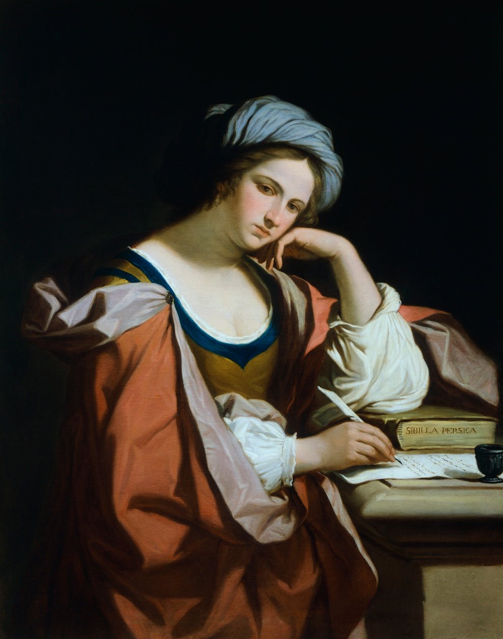 Perská Sibyla, Felice Giani (1758-1823), olej na plátně od Guercino