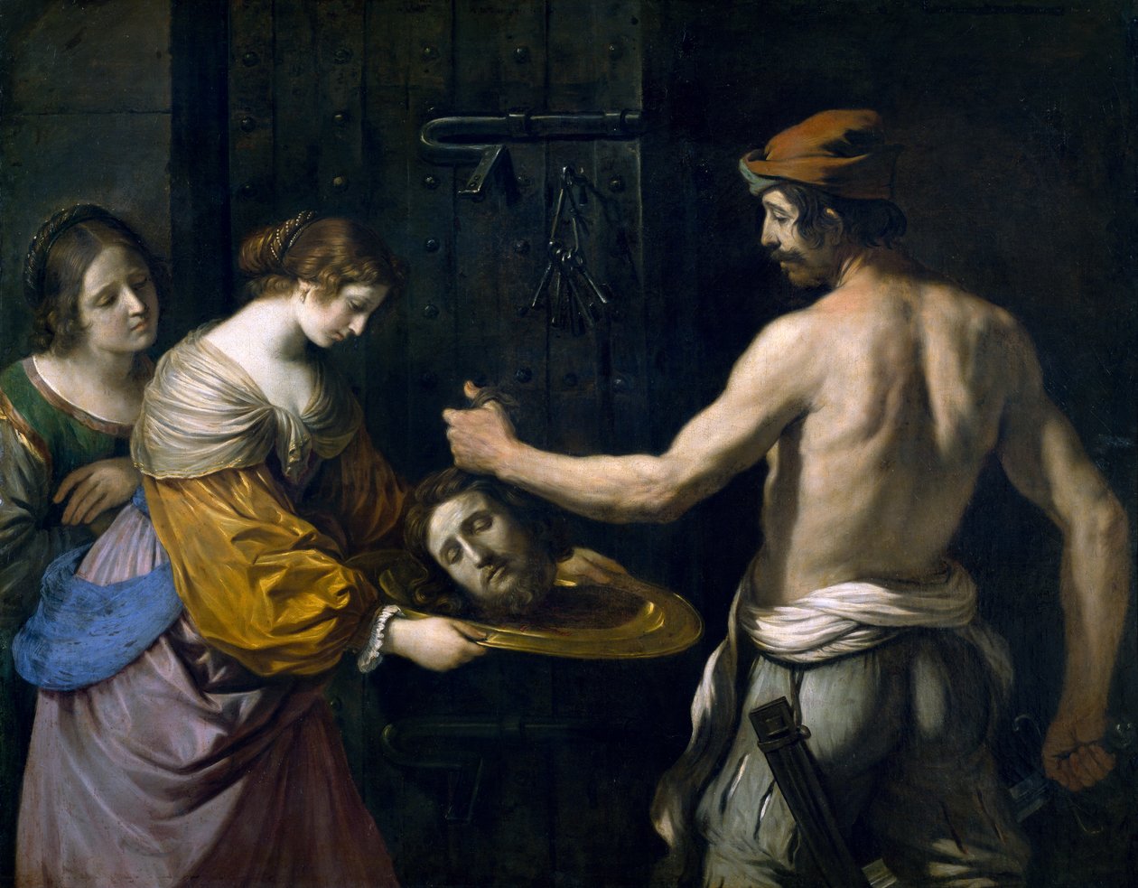 Salome přijímá hlavu sv. Jana Křtitele od Guercino (1591 1666)