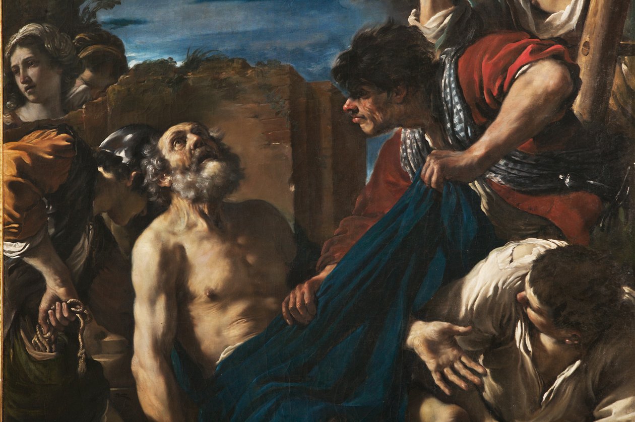Umučení svatého Petra, detail 2384646 od Guercino (1591 1666)