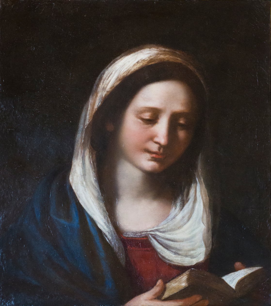 Panna oznámena od Guercino (1591 1666)