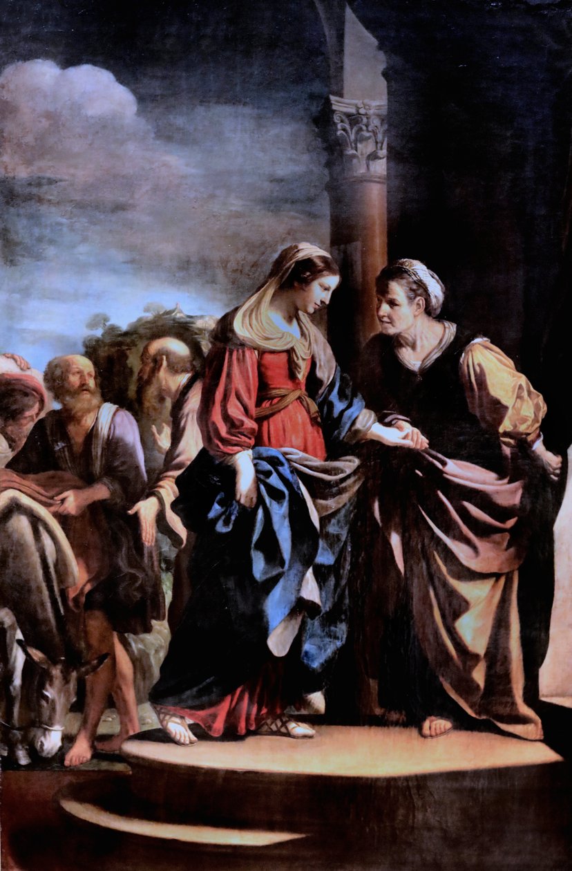 Guercino - Navštívení. Navštívení, 1632 od Guercino
