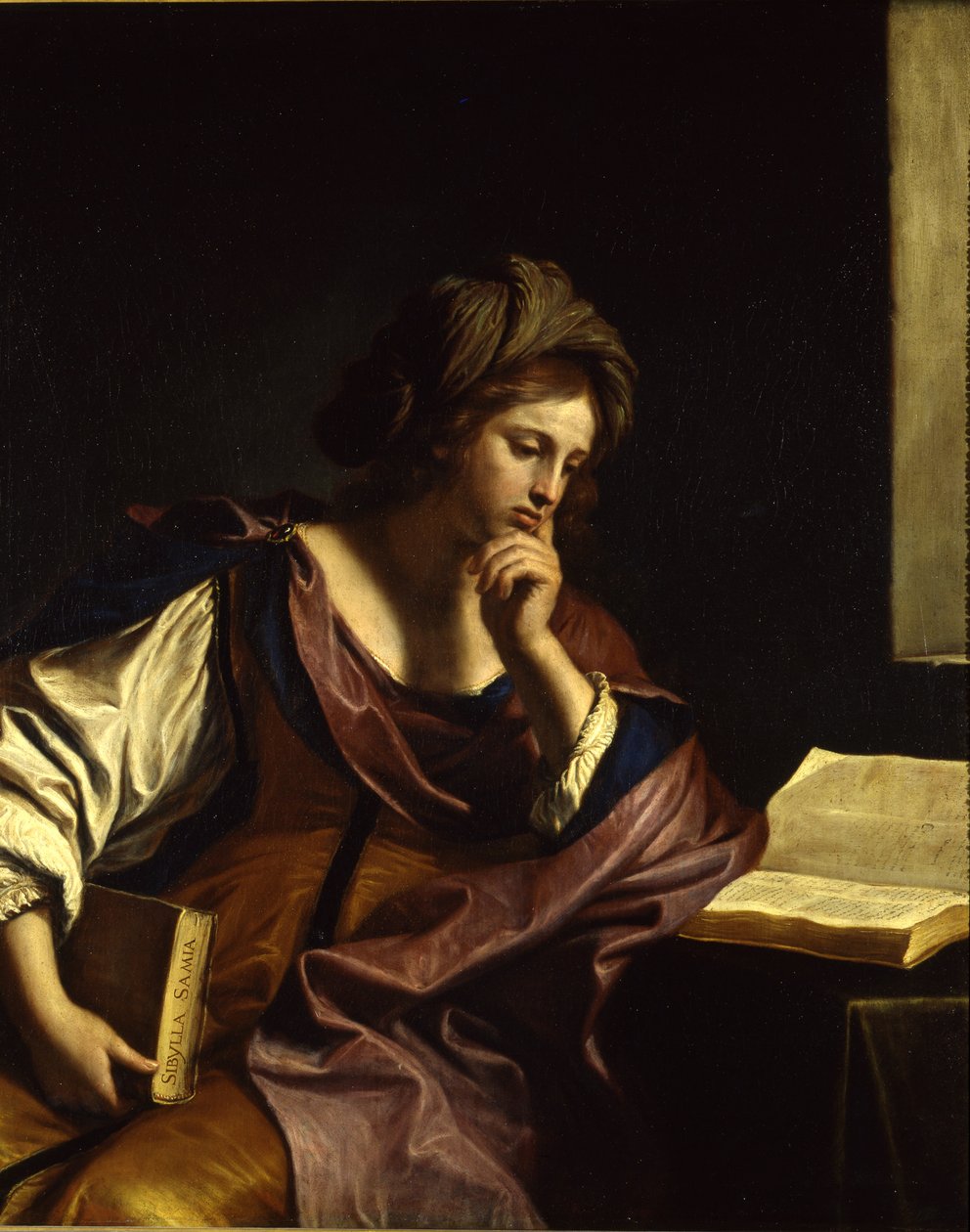 Guercino - Sibilla Samia, 1652-1653 od Guercino