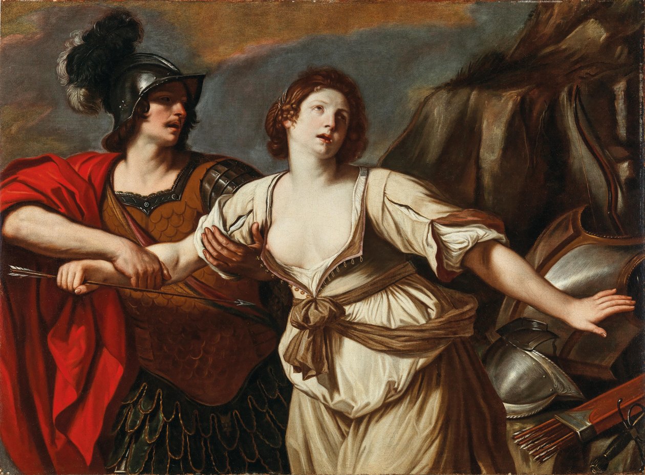 Rinaldo a Armida. od Guercino
