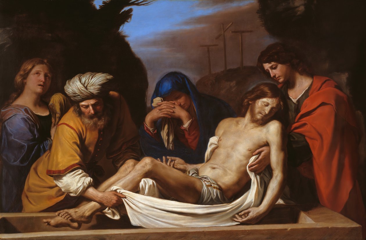 The Entombment, c. 1656. od Guercino