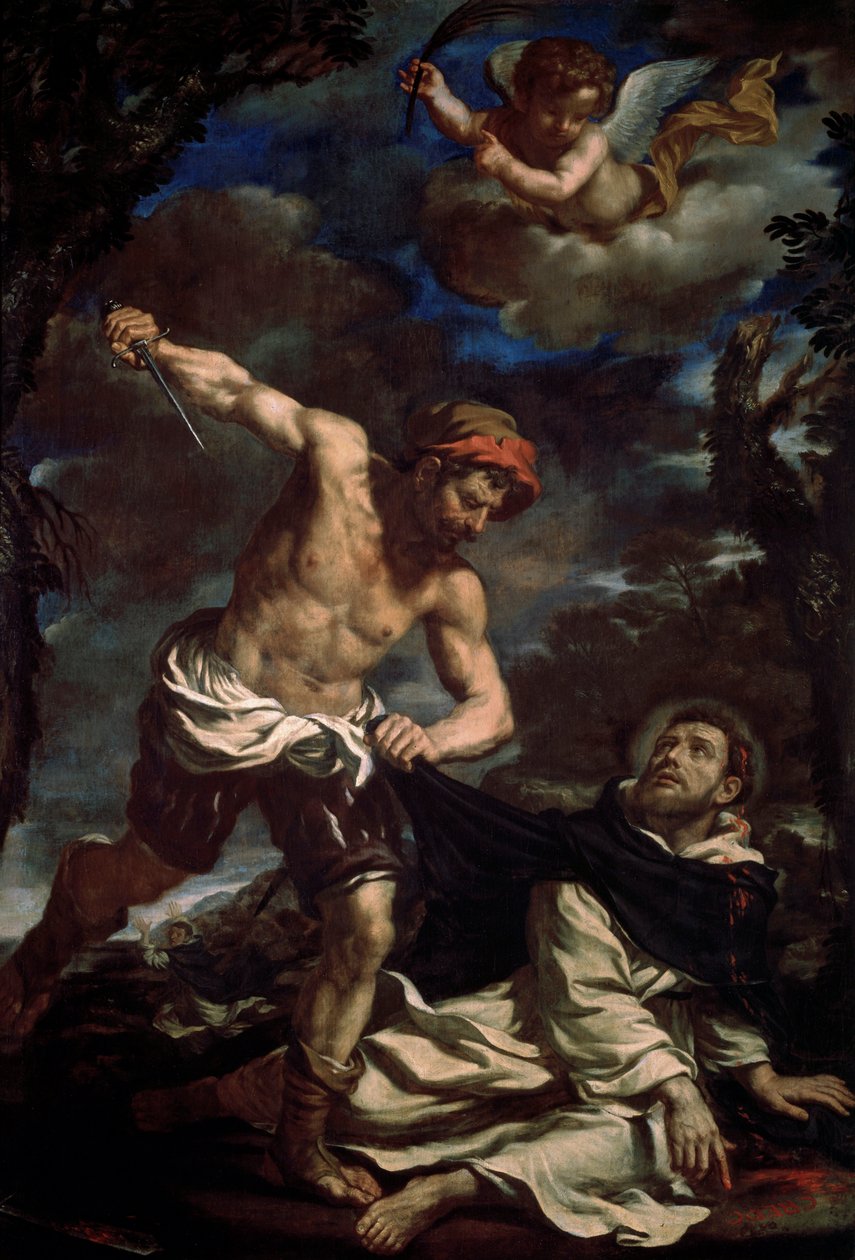 Umučení svatého Petra, konec 1620s od Guercino