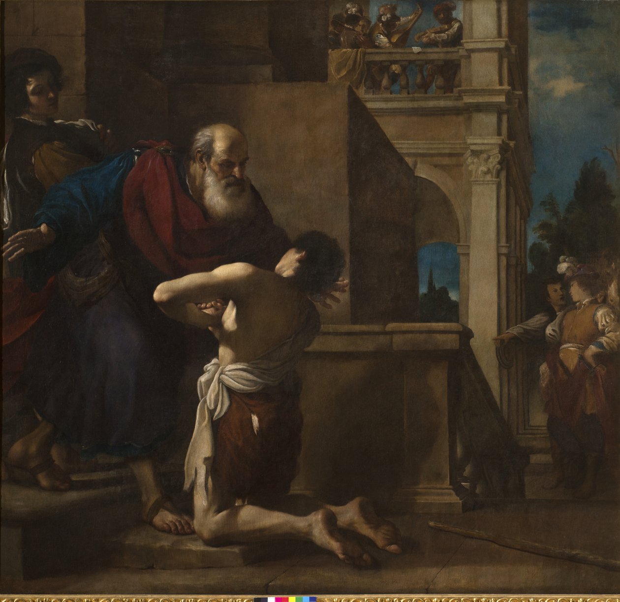 Návrat marnotratného syna, 1617 od Guercino