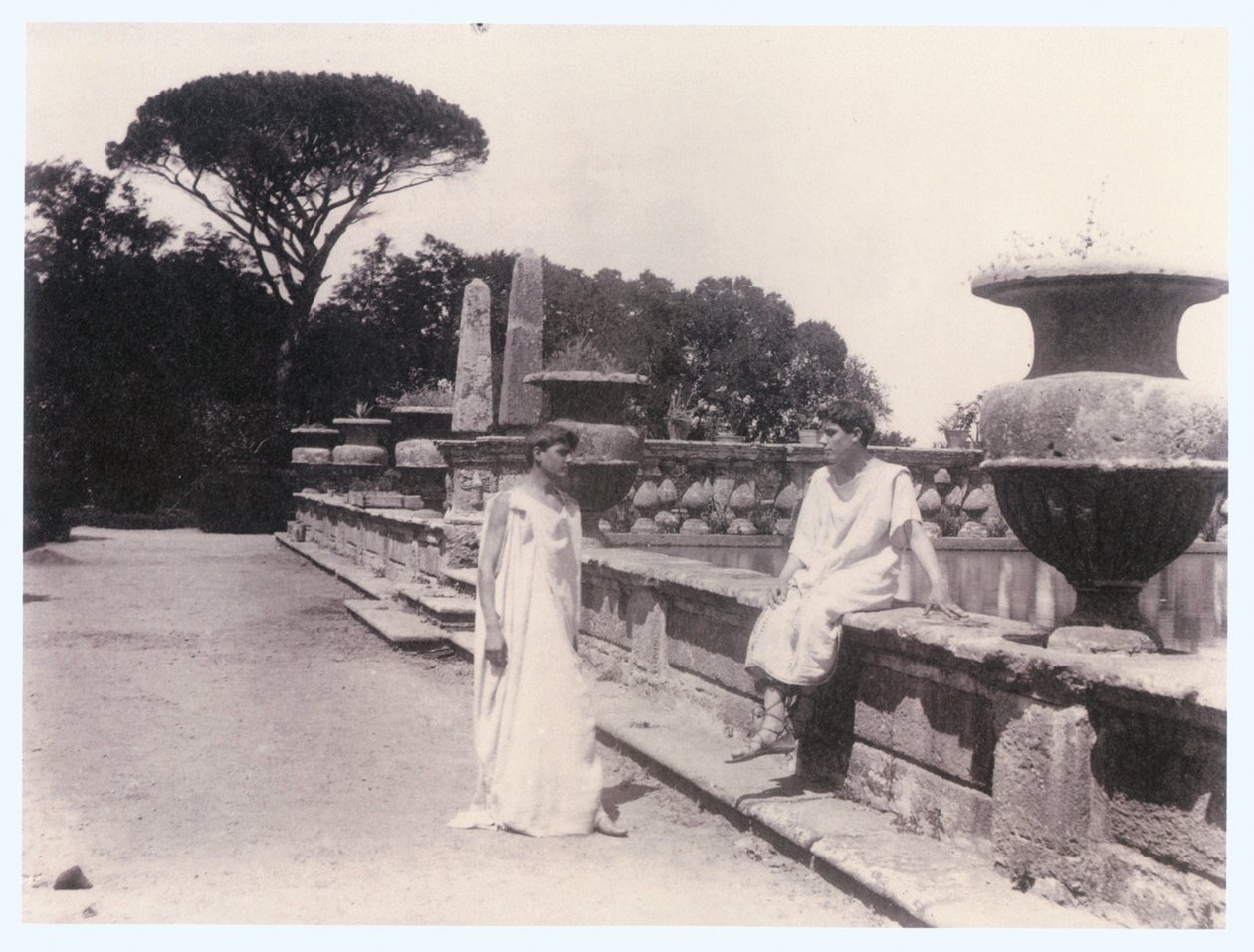 Bagnaia, Villa Lante (foto) od Guglielmo (1852 1930) Plüschow