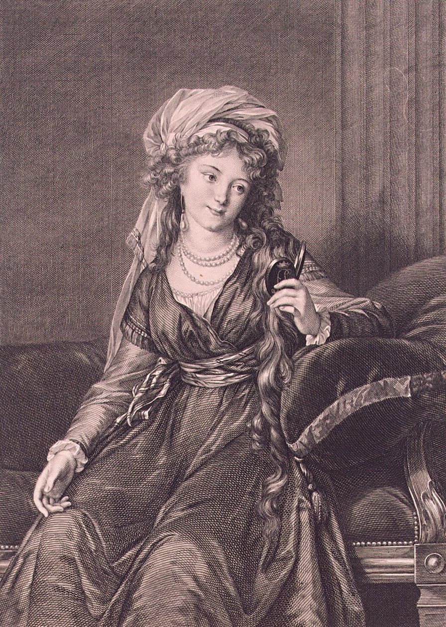 Portrét hraběnky Jekatěriny Skavronské, rozené von Engelhardt 1761-1829, 1791 od Guglielmo Morghen