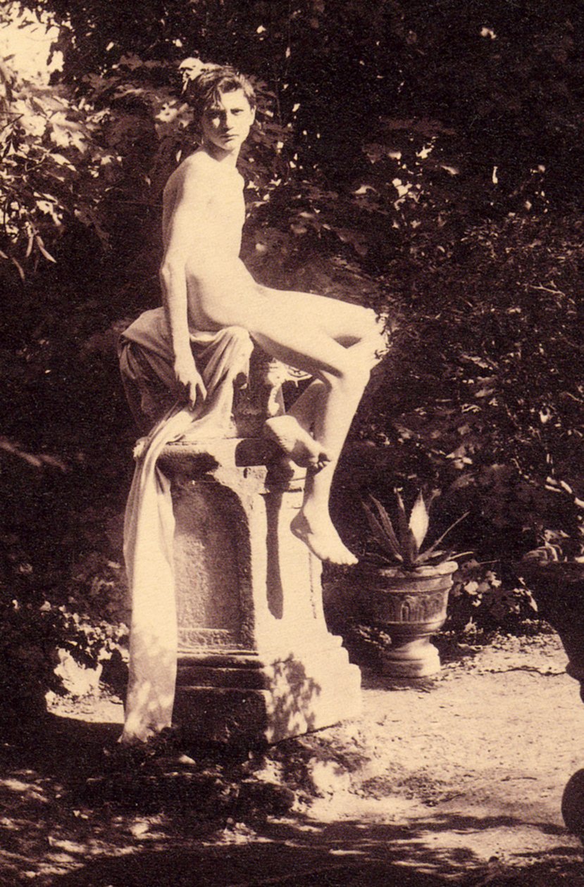 Studie chlapce C.1898 od Guglielmo Plüschow