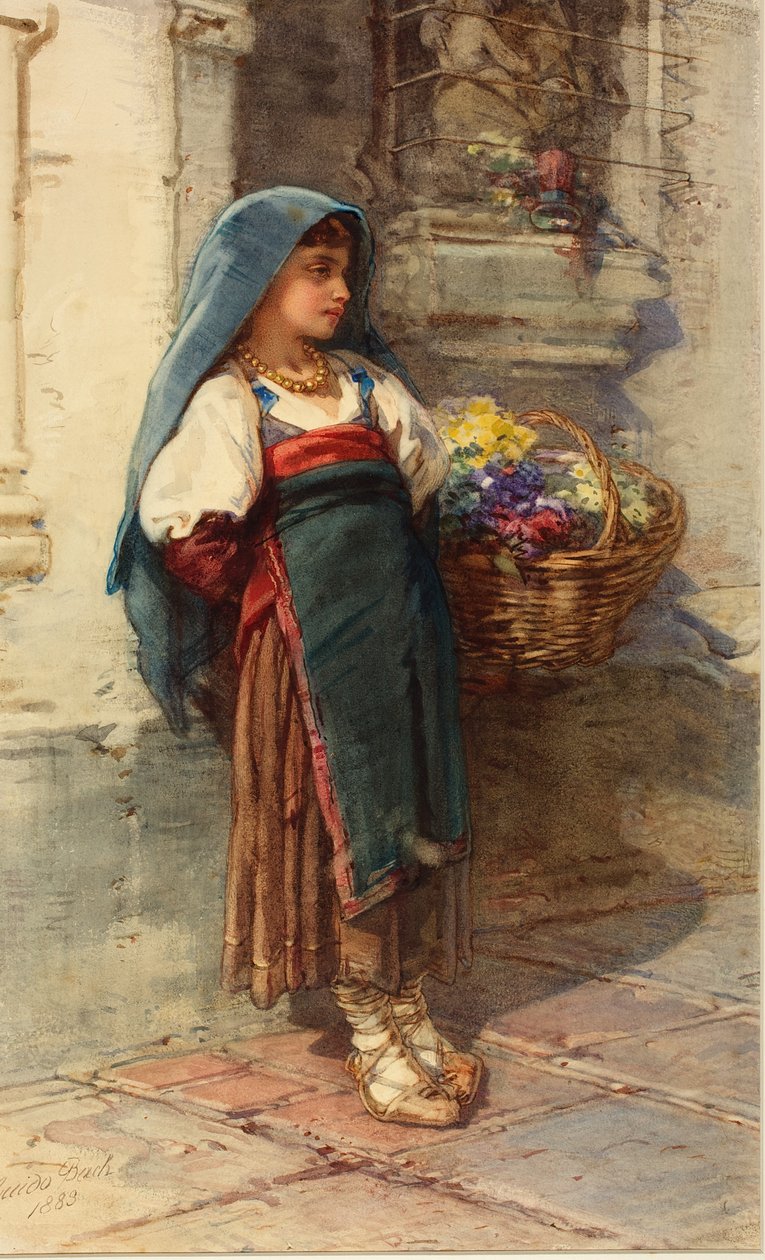 Figurální studie, 1883 od Guido Bach