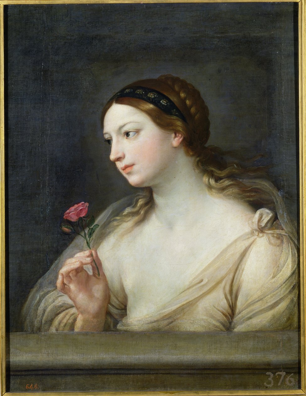 Dívka s růží od Guido Reni