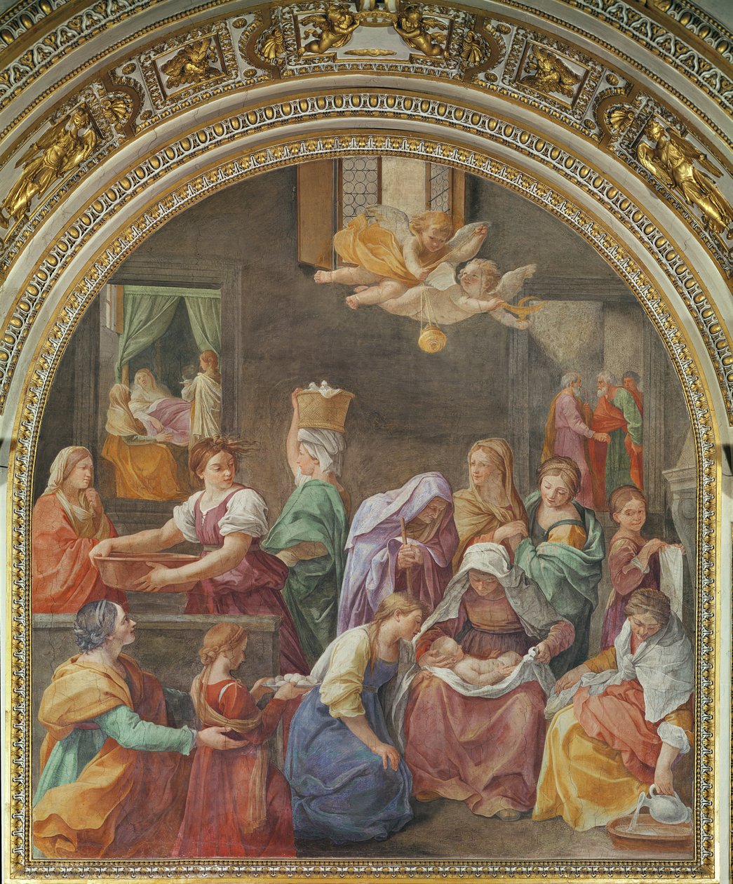 Narození Panny Marie, 1611 od Guido Reni