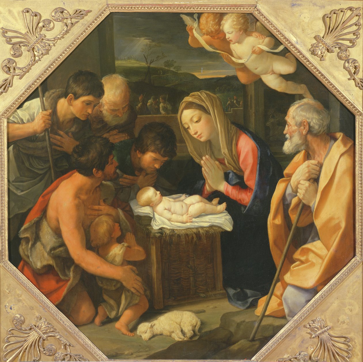 Klanění pastýřů, kolem 1640-42 od Guido Reni