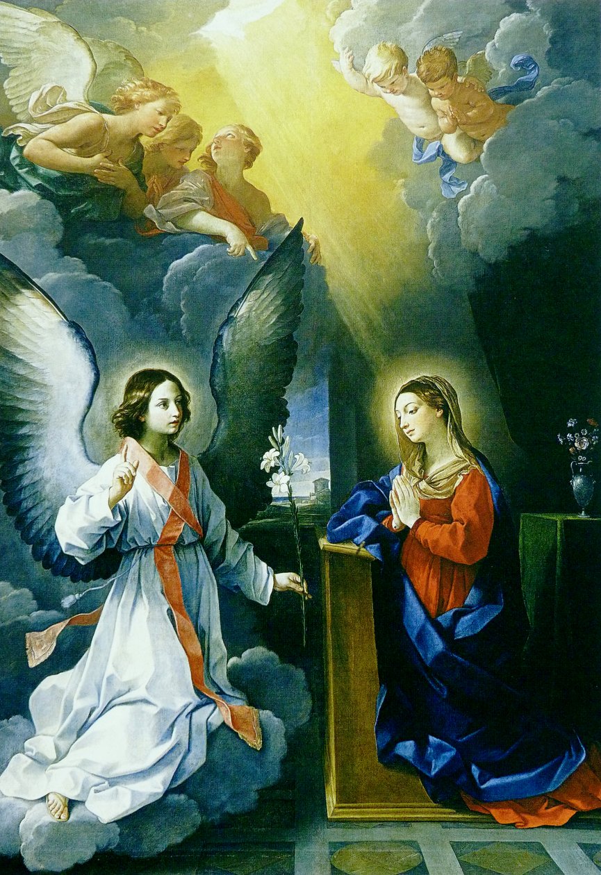 Zvěstování od Guido Reni