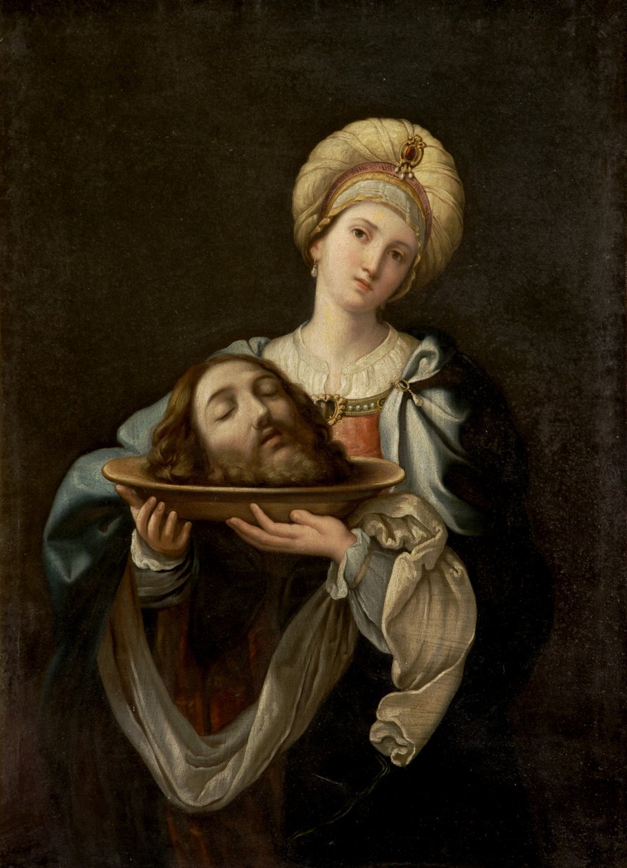 Salome s hlavou svatého Jana Křtitele od Guido after Reni