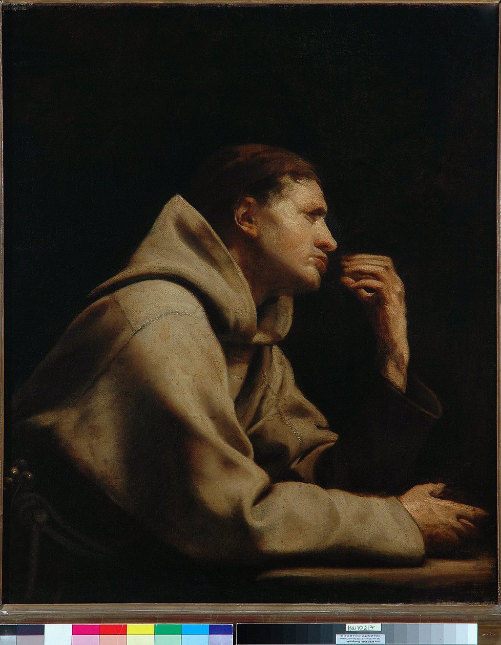 Františkán (olej na plátně) od Guido Cagnacci