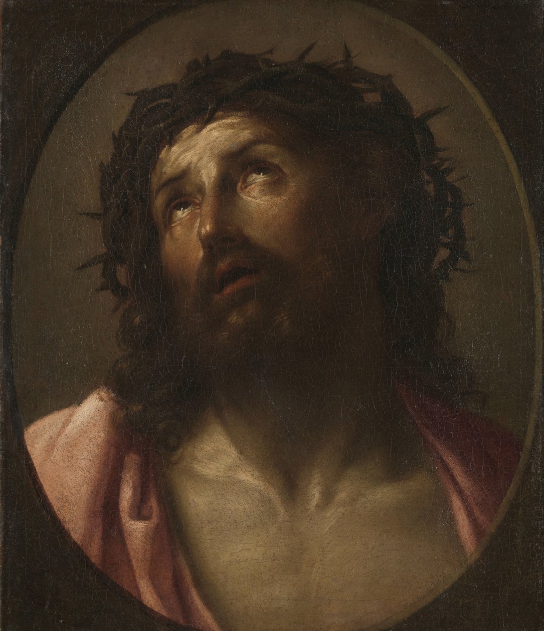 Muž smutku od Guido Reni (follower of)