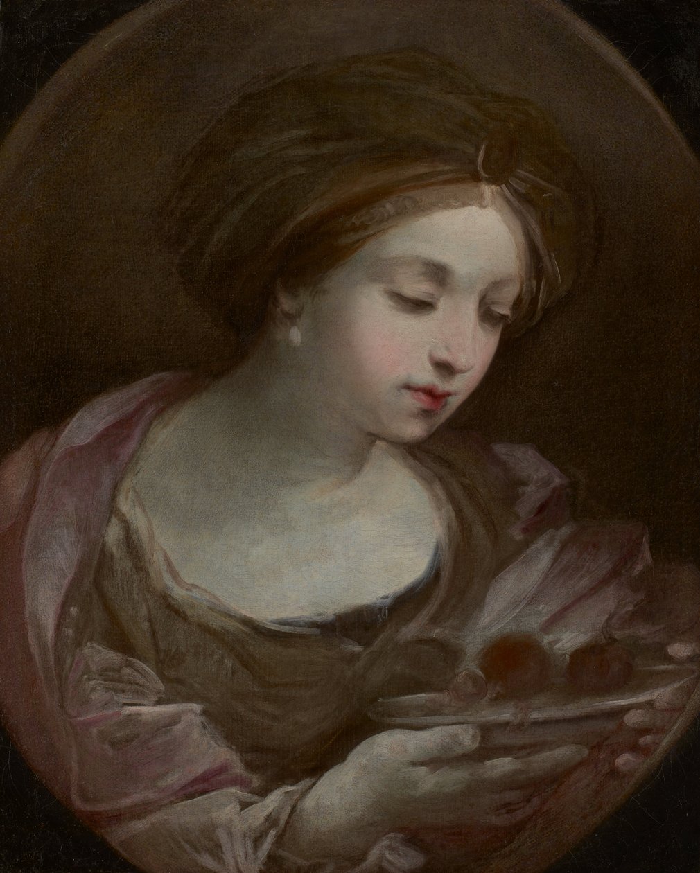 Busta ženy v turbanu od Guido Reni