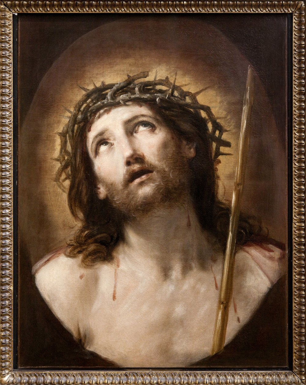 Kristus s rákosím, také známý jako Ecce Homo, kolem 1639-40 (olej na plátně) od Guido Reni