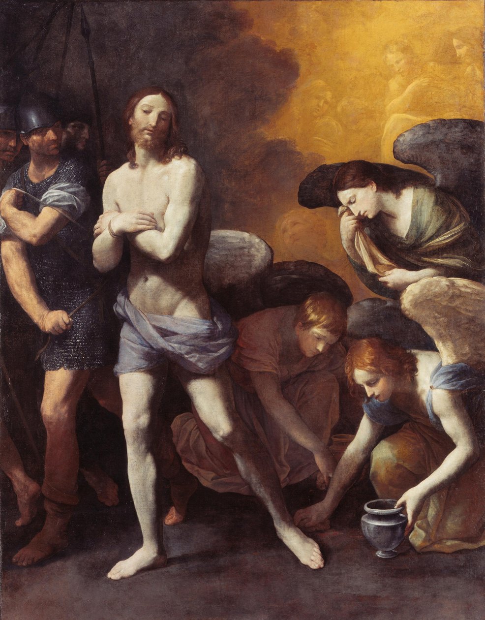 Odvedení Krista po bičování od Guido Reni