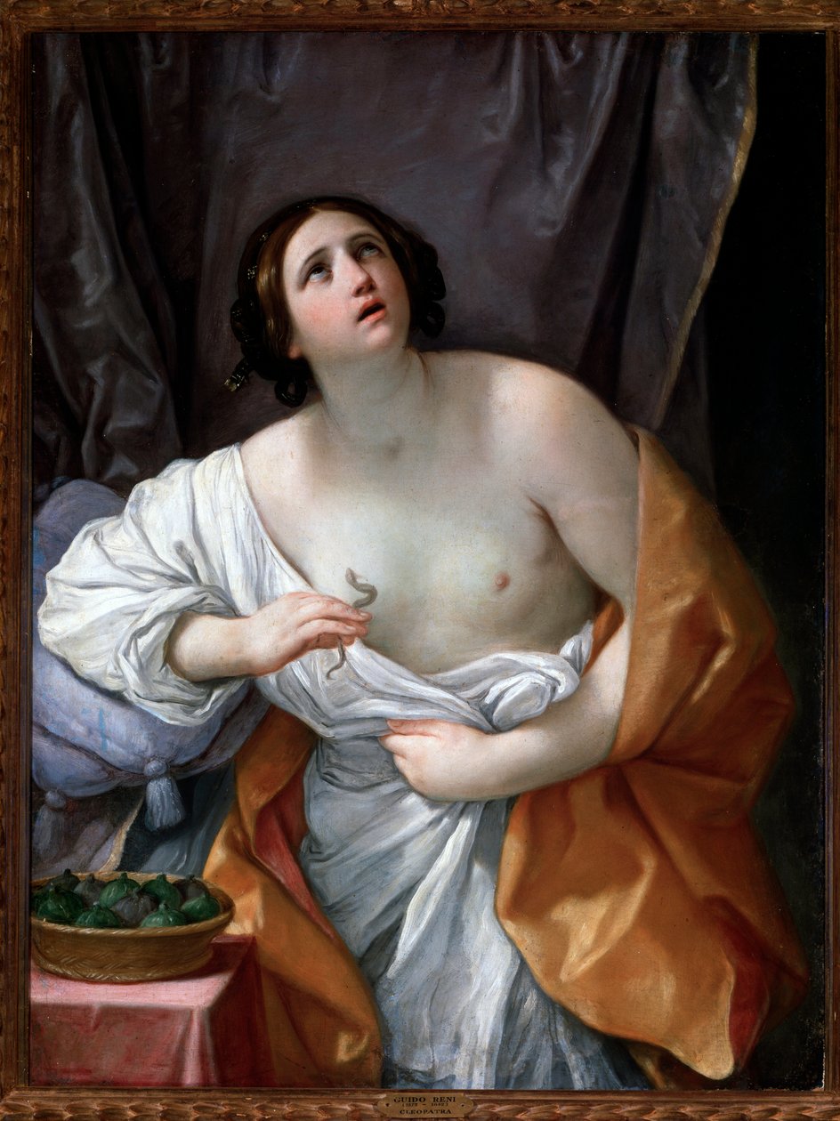 Kleopatřina sebevražda - olej na plátně od Guido Reni