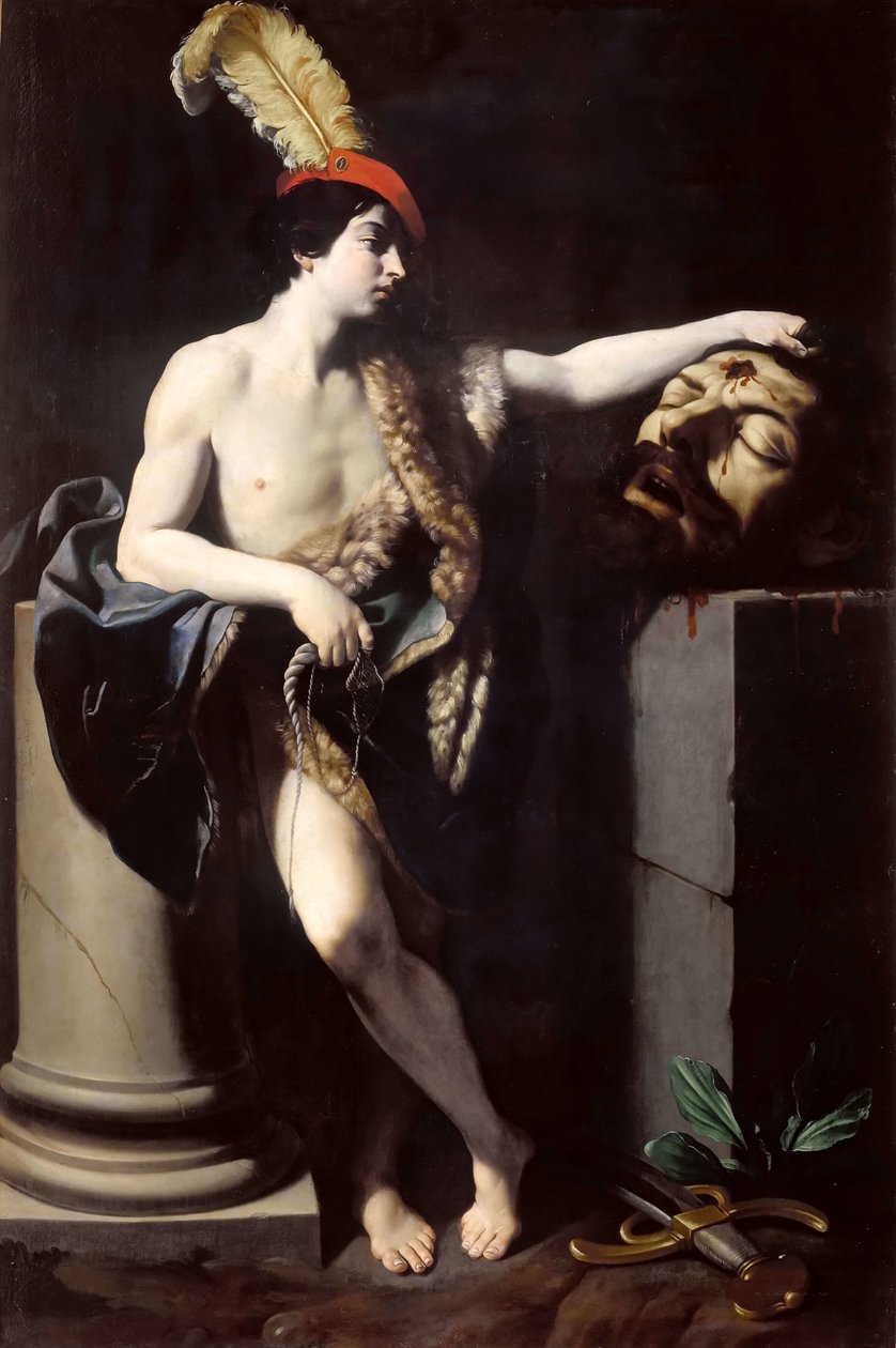 David s hlavou Goliáše, 1605-1606. od Guido Reni