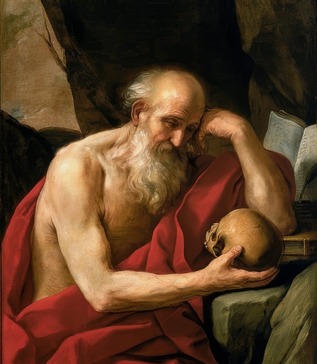 Svatý Jeroným od Guido Reni