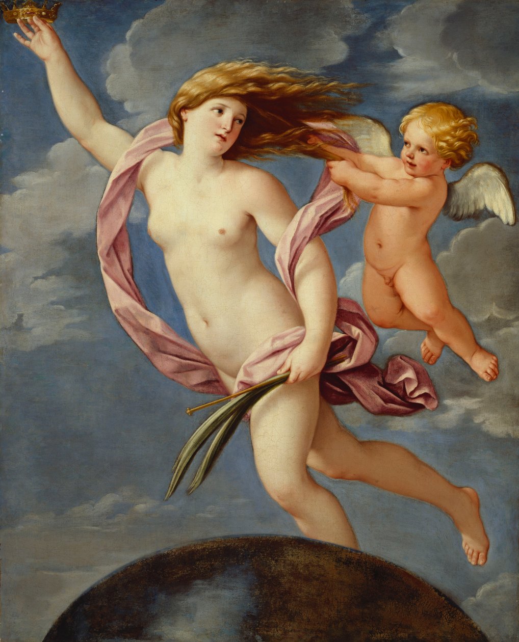 Štěstí s korunou od Guido Reni