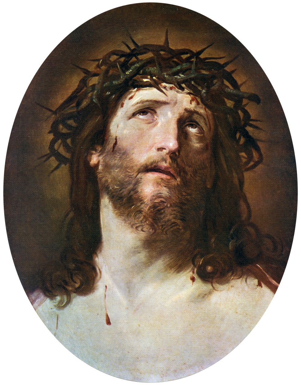 Hlava Krista korunovaná trním, 1622-1623, 1912. od Guido Reni